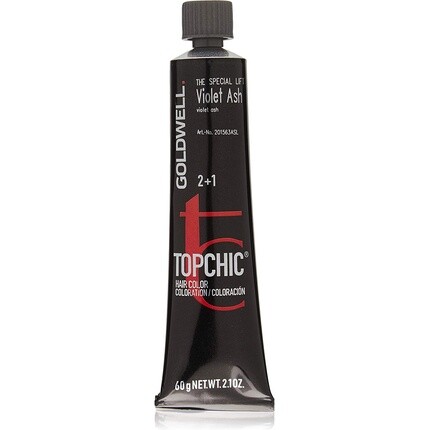 Краска для волос Topchic Фиолетовый пепел 60мл, Goldwell
Краска для волос Topchic Фиолетовый пепел 60мл, Goldwell