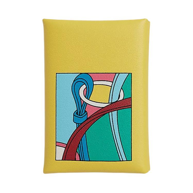 CalviCalvi Duo Swift Calfskin Card Holder Mini Women's 9R Лимонный Лайм HERMES
CalviCalvi Duo Swift Calfskin Card Holder Mini Women's 9R Лимонный Лайм HERMES