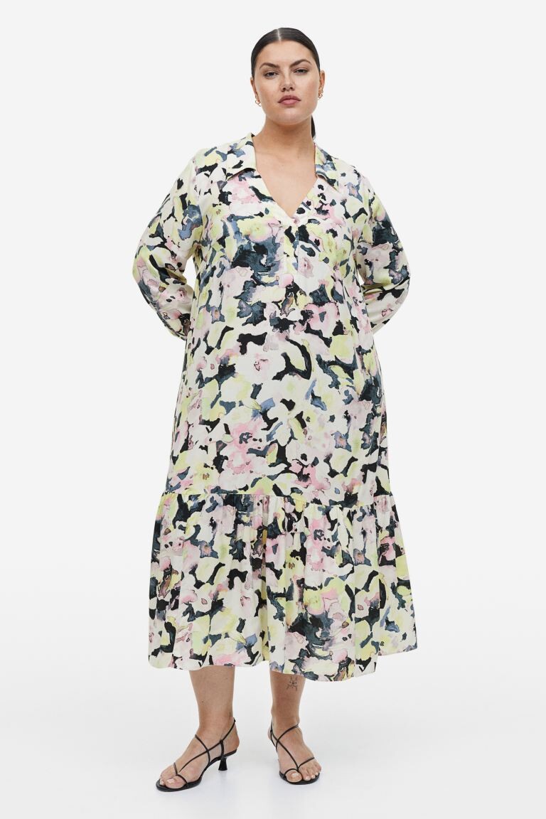 Платье с воротником H&M
Платье с воротником H&M