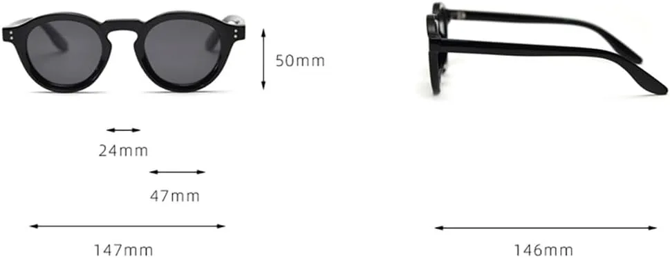 Поляризованные солнцезащитные очки в стиле ретро для женщин, круглые солнцезащитные очки для мужчин, защита от УФ-излучения UV400 VFDHN, Olive Green Brown
Поляризованные солнцезащитные очки в стиле ретро для женщин, круглые солнцезащитные очки для мужчин, защита от УФ-излучения UV400 VFDHN, Olive Green Brown