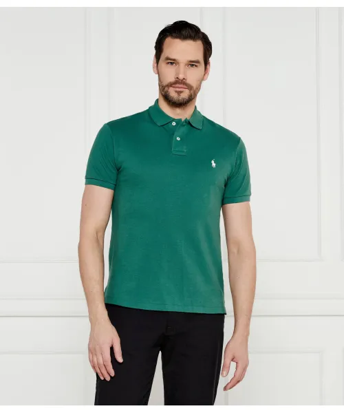 Футболка поло Slim fit Polo Ralph Lauren, зеленый
Футболка поло Slim fit Polo Ralph Lauren, зеленый