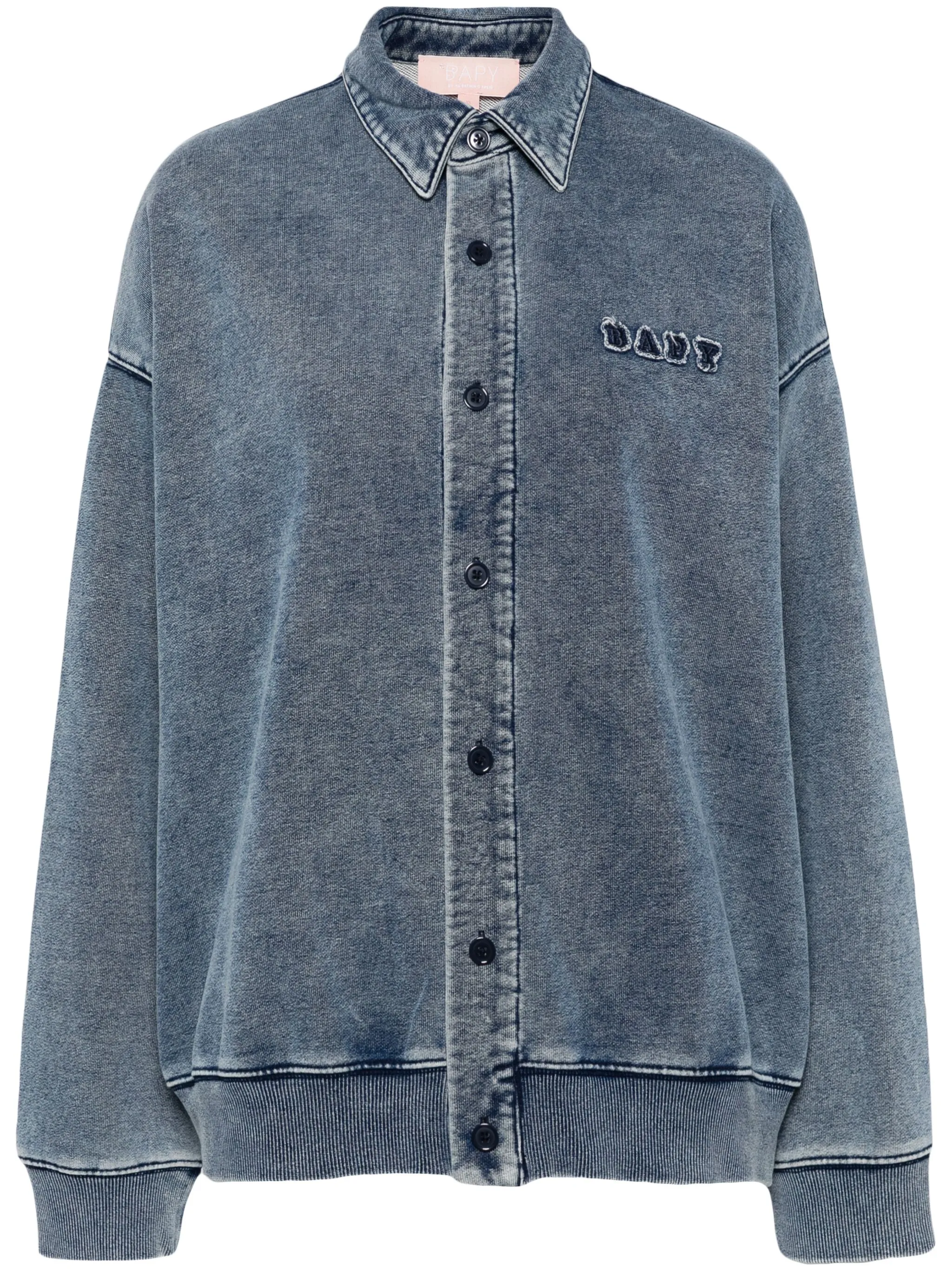 Рубашка с длинными рукавами и нашивкой-логотипом Bapy By A Bathing Ape, синий
Рубашка с длинными рукавами и нашивкой-логотипом Bapy By A Bathing Ape, синий