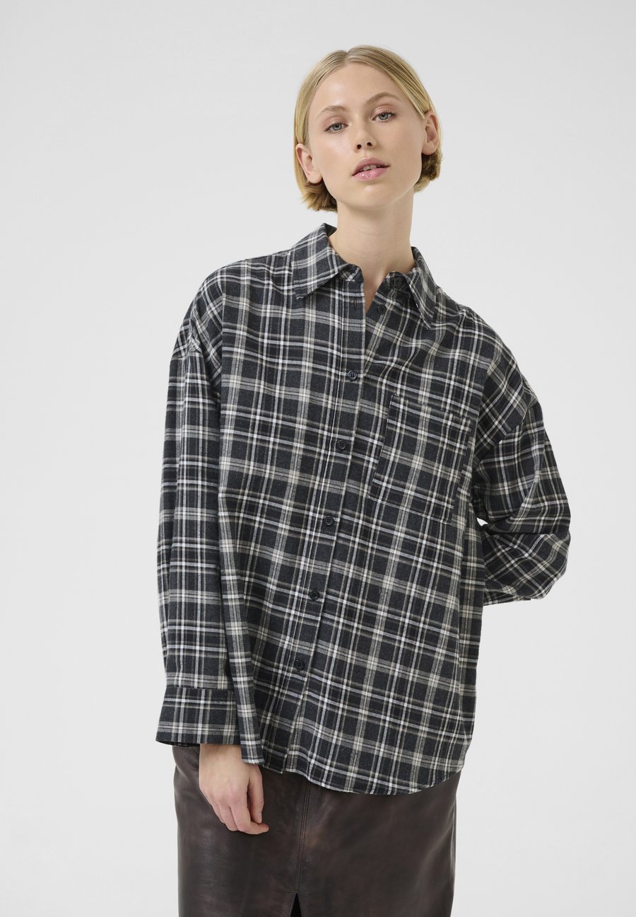 Блуза Karen by Simonsen Button-down blouse, Thunderstorm Check/Black
Блуза Karen by Simonsen Button-down blouse, Thunderstorm Check/Black