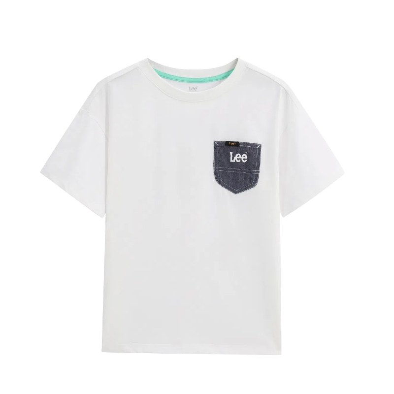 Футболка с коротким рукавом и V-образным вырезом для подростков Lee, moon белый
Футболка с коротким рукавом и V-образным вырезом для подростков Lee, moon белый