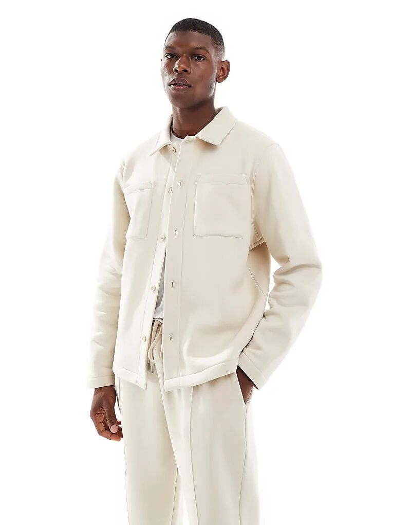 Трикотажная куртка ASOS DESIGN стандартного кроя на пуговицах цвета «песок»
Трикотажная куртка ASOS DESIGN стандартного кроя на пуговицах цвета «песок»