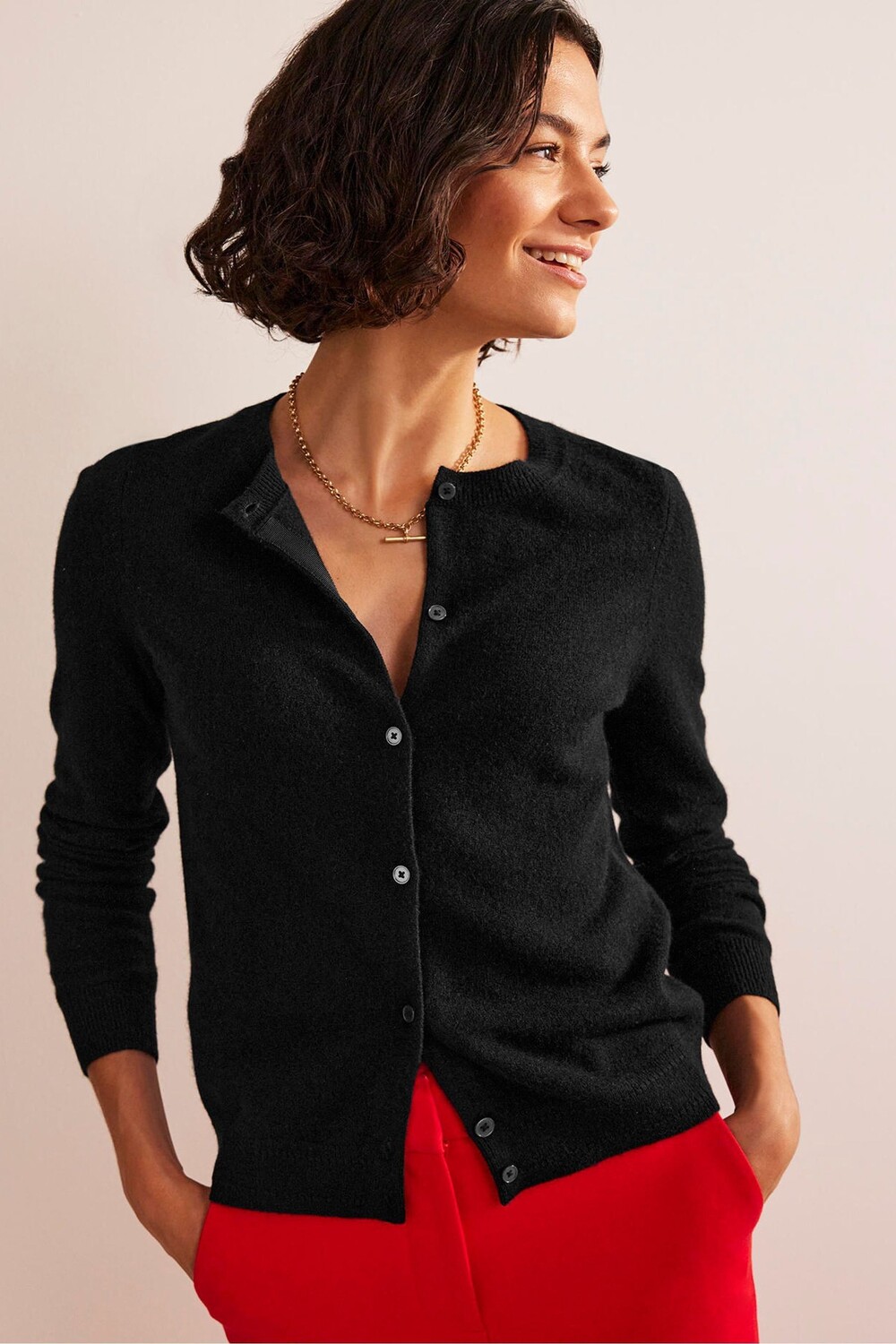 Кашемир Ева с круглым вырезом Boden, черный
Кашемир Ева с круглым вырезом Boden, черный