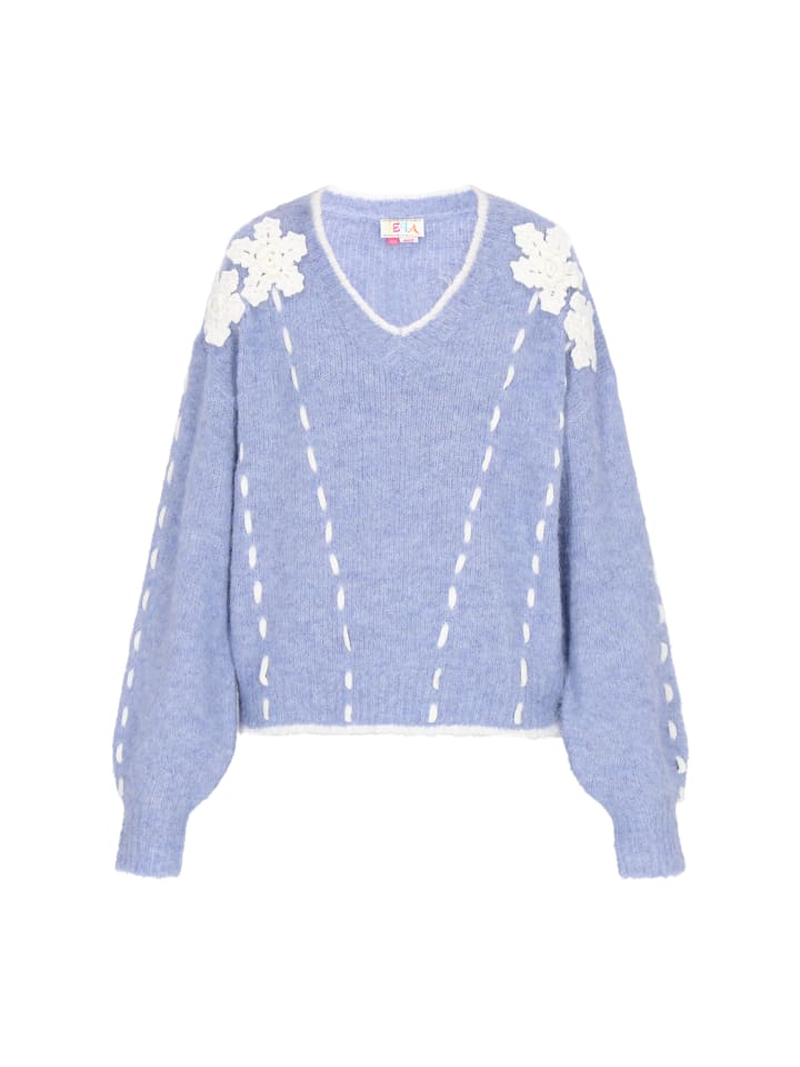 Женский свитер светло-голубого цвета IZIA
Женский свитер светло-голубого цвета IZIA