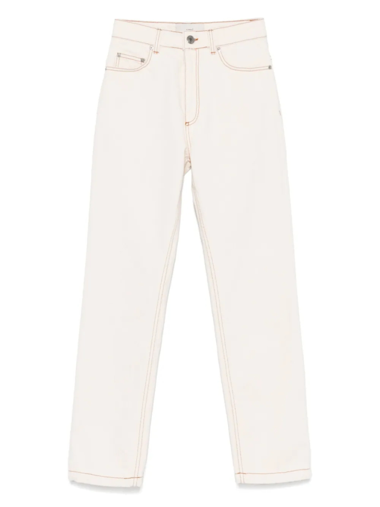 Джинсы с контрастной строчкой AMI Paris, нейтральный
Джинсы с контрастной строчкой AMI Paris, нейтральный