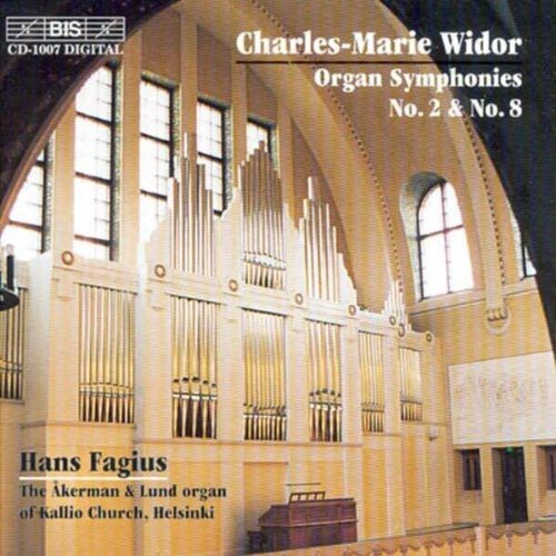 CD диск Widor / Fagius, Hans / Helsinki: Organ Sym #2 in D Op 13 / Organ Sym #8 in B Op 42
CD диск Widor / Fagius, Hans / Helsinki: Organ Sym #2 in D Op 13 / Organ Sym #8 in B Op 42