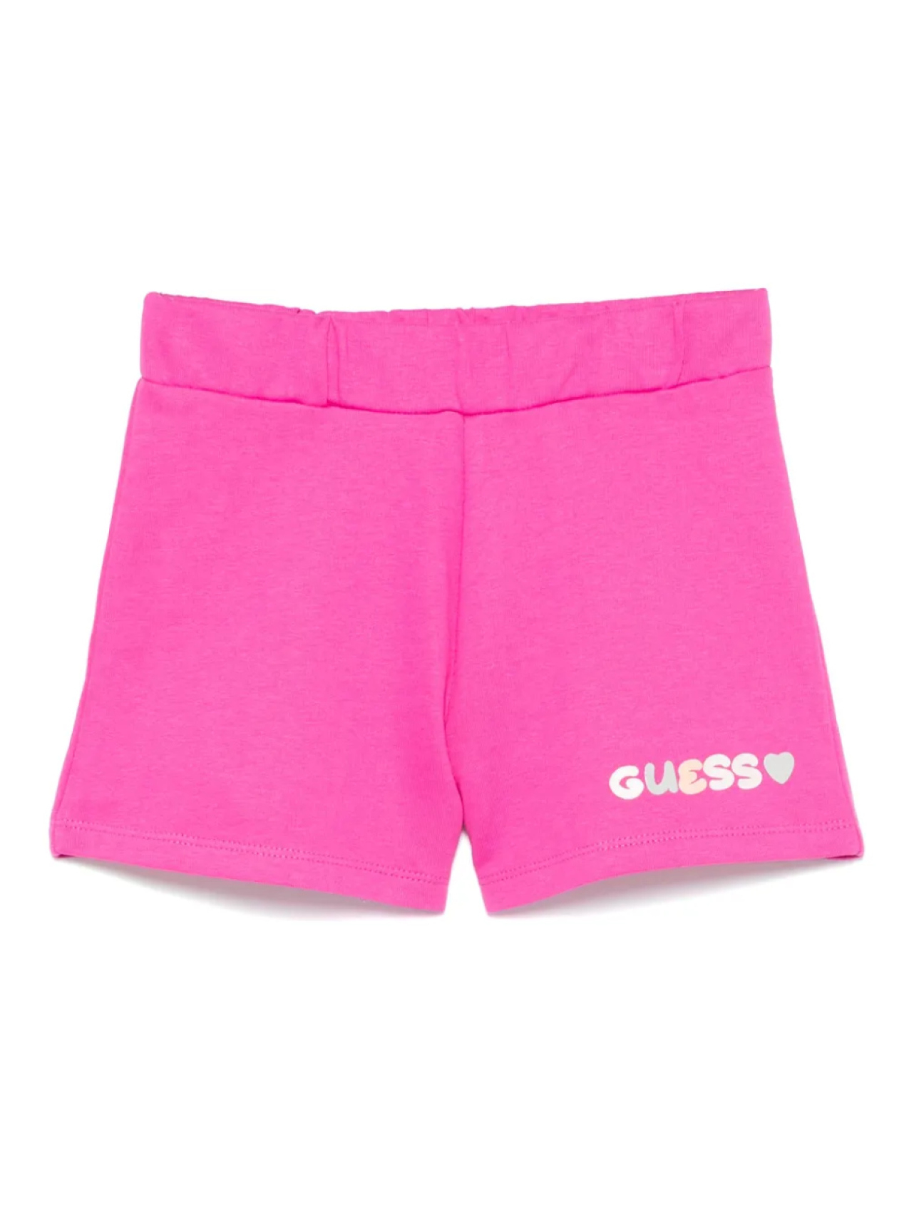 Шорты с логотипом guess kids, розовый 
Шорты с логотипом guess kids, розовый