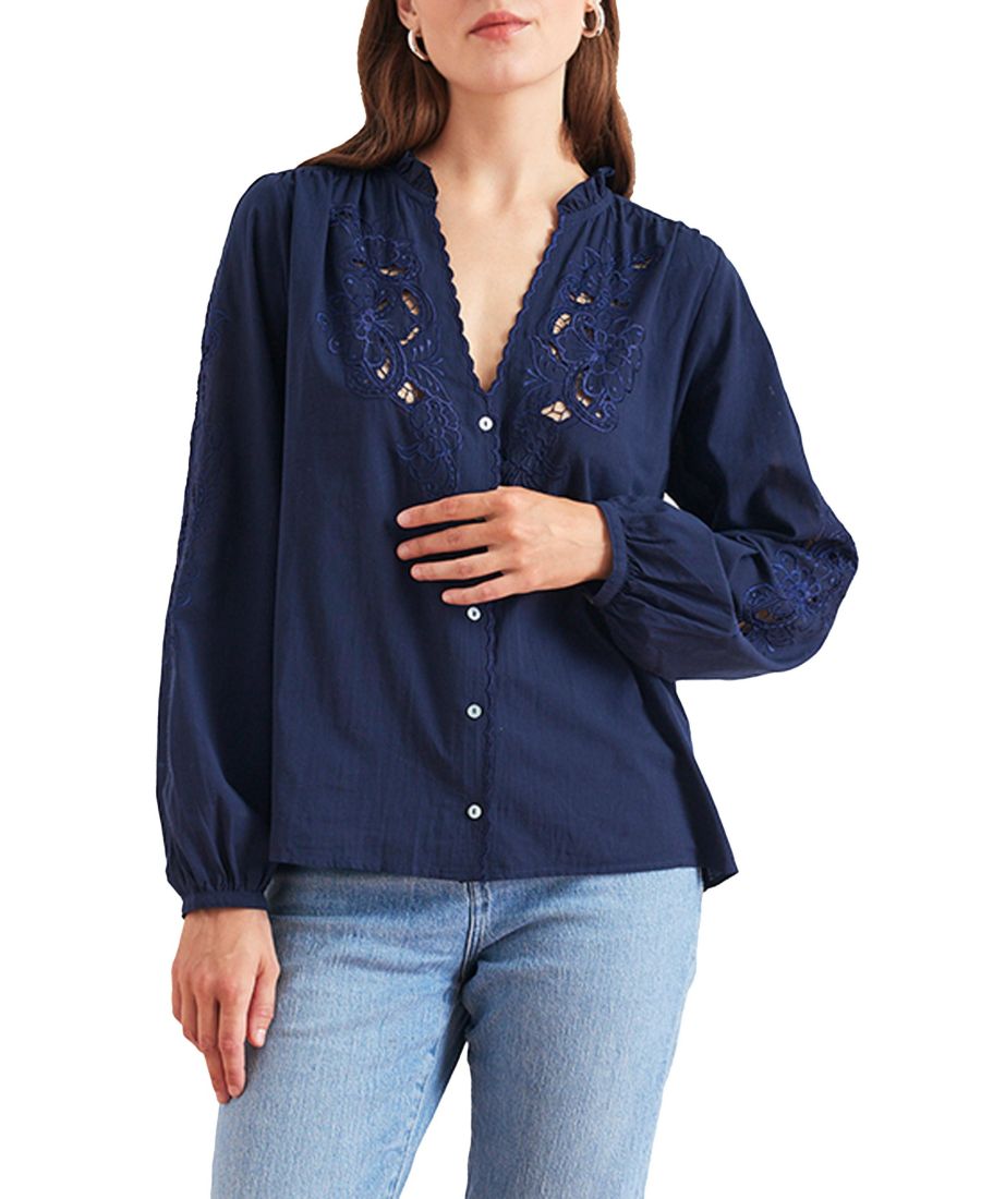 Женская вышитая блузка Camilla Paneros Clothing, Navy
Женская вышитая блузка Camilla Paneros Clothing, Navy