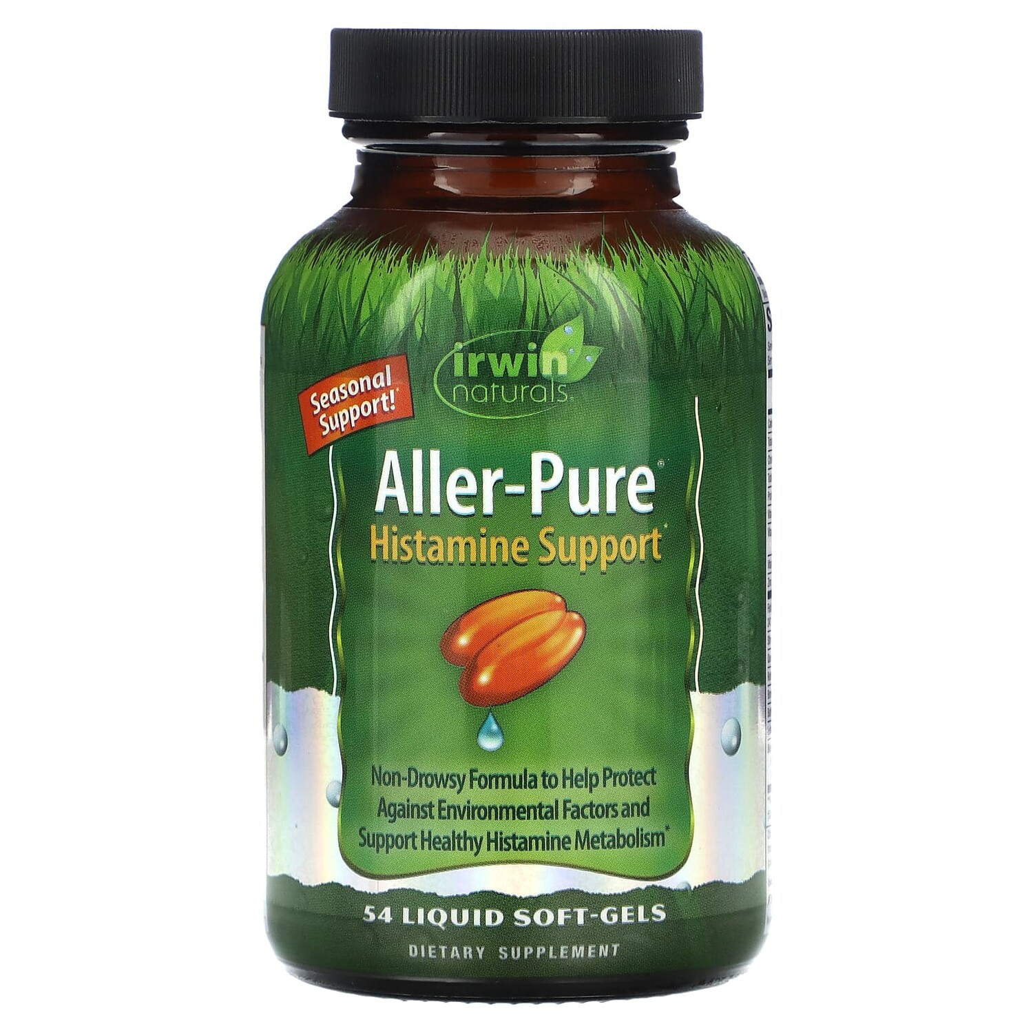 Irwin Naturals Aller-Pure поддержка гистамина`` 54 желатиновых капсулы
Irwin Naturals Aller-Pure поддержка гистамина`` 54 желатиновых капсулы