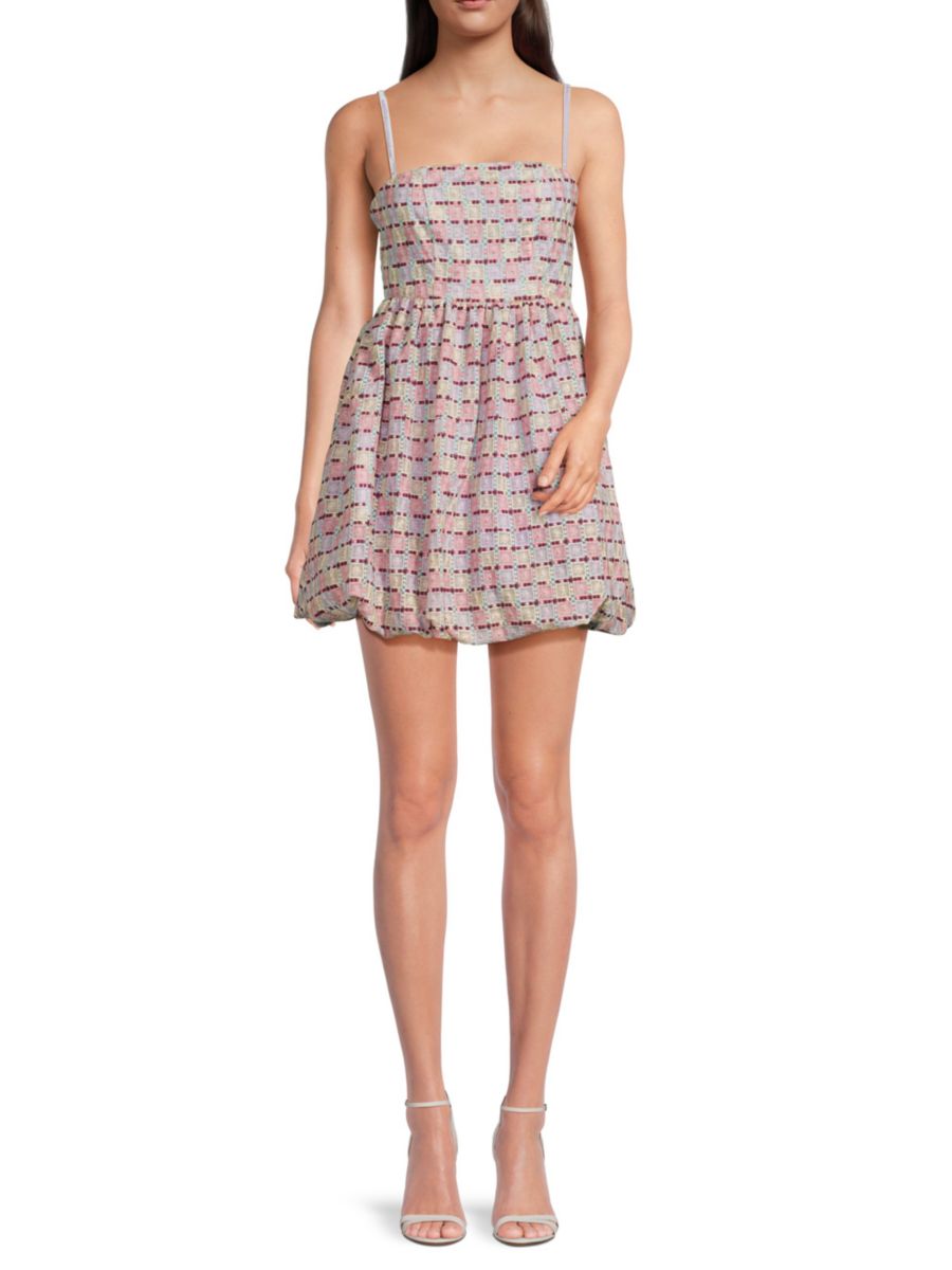 Мини-платье с геометрическим корсетом Avec Les Filles, розовый/мульти
Мини-платье с геометрическим корсетом Avec Les Filles, розовый/мульти