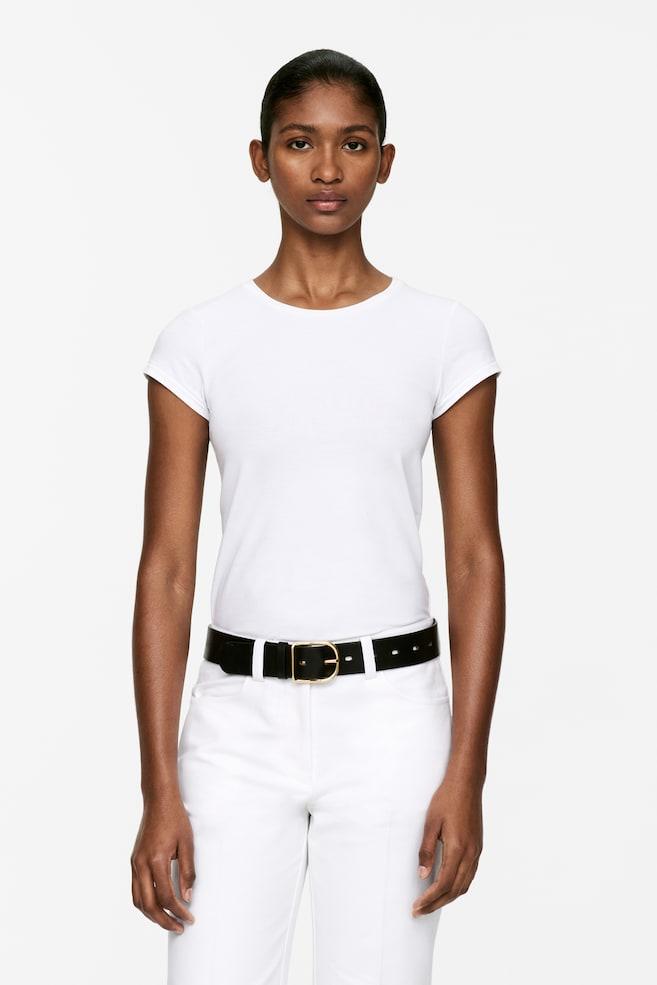 Футболка Luna облегающая Arket, белый
Футболка Luna облегающая Arket, белый