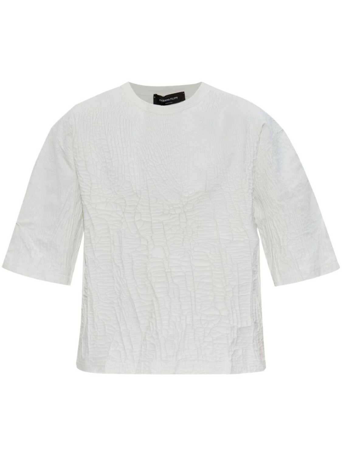 Футболка с эффектом трещин Fabiana Filippi, белый
Футболка с эффектом трещин Fabiana Filippi, белый