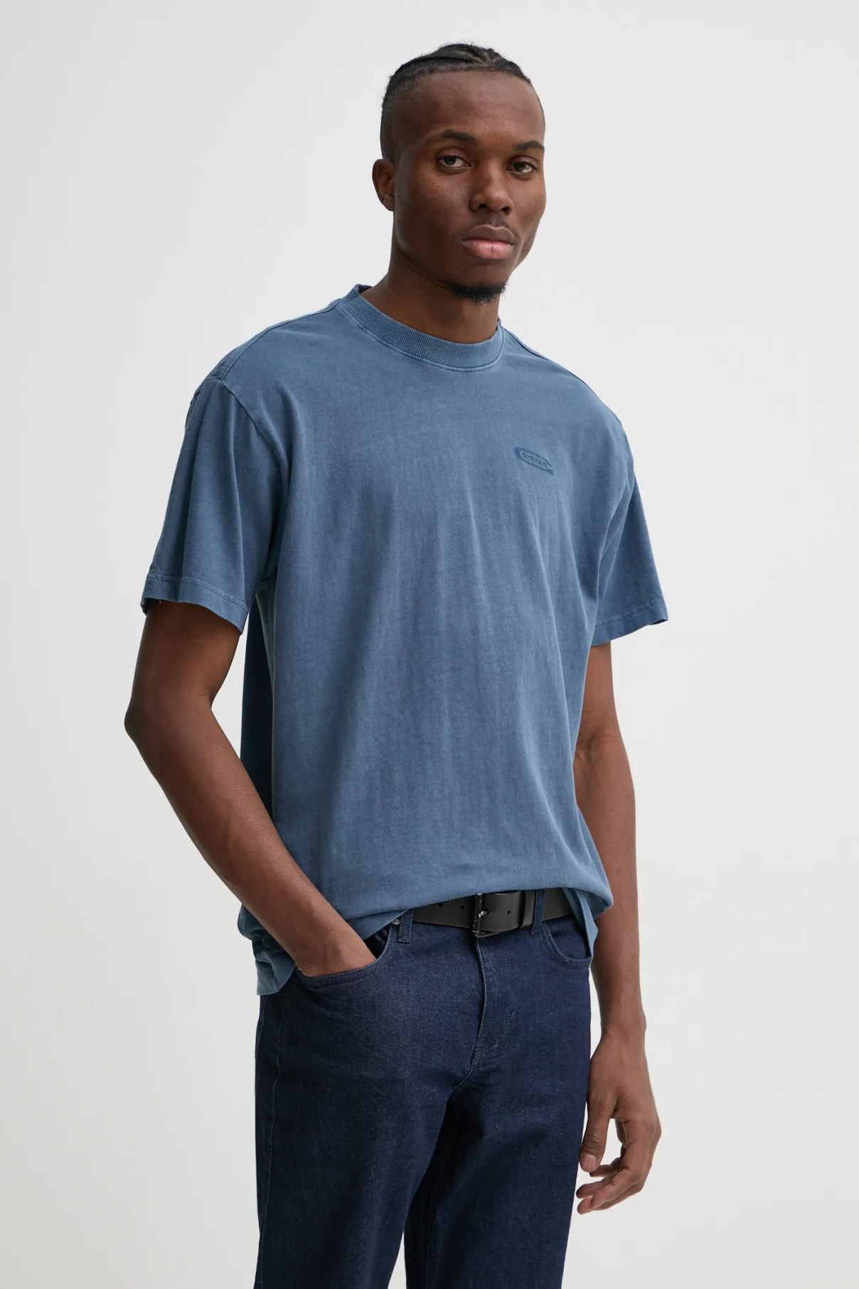 Хлопковая футболка G-Star Raw, синий
Хлопковая футболка G-Star Raw, синий