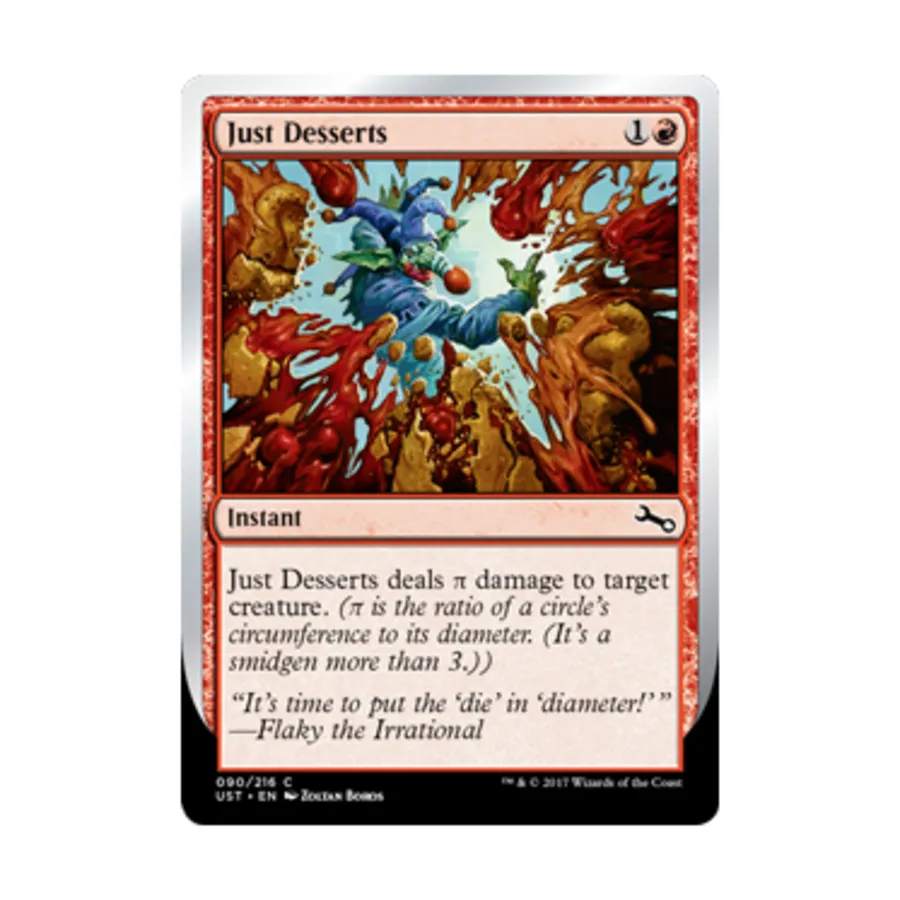 CCG Просто десерты (C) (Фольга), MTG - Unstable
CCG Просто десерты (C) (Фольга), MTG - Unstable