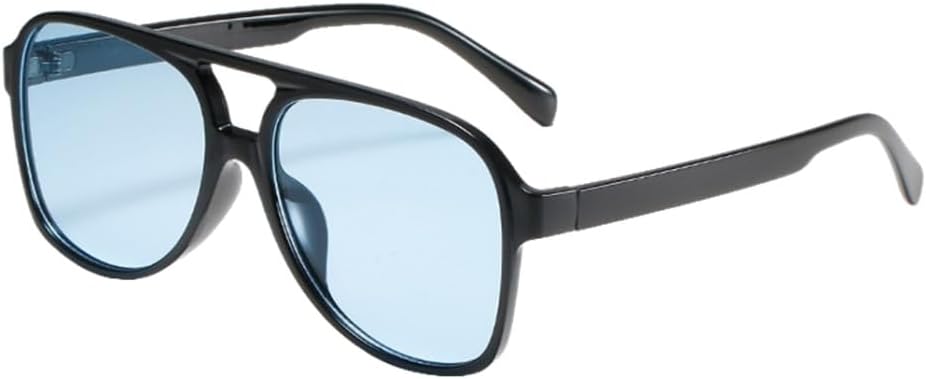 Классические солнцезащитные очки большого размера для женщин в стиле ретро-винтаж с двойной перемычкой, большие солнцезащитные очки унисекс, желтые очки для вождения MTZJH, Black Blue
Классические солнцезащитные очки большого размера для женщин в стиле ретро-винтаж с двойной перемычкой, большие солнцезащитные очки унисекс, желтые очки для вождения MTZJH, Black Blue