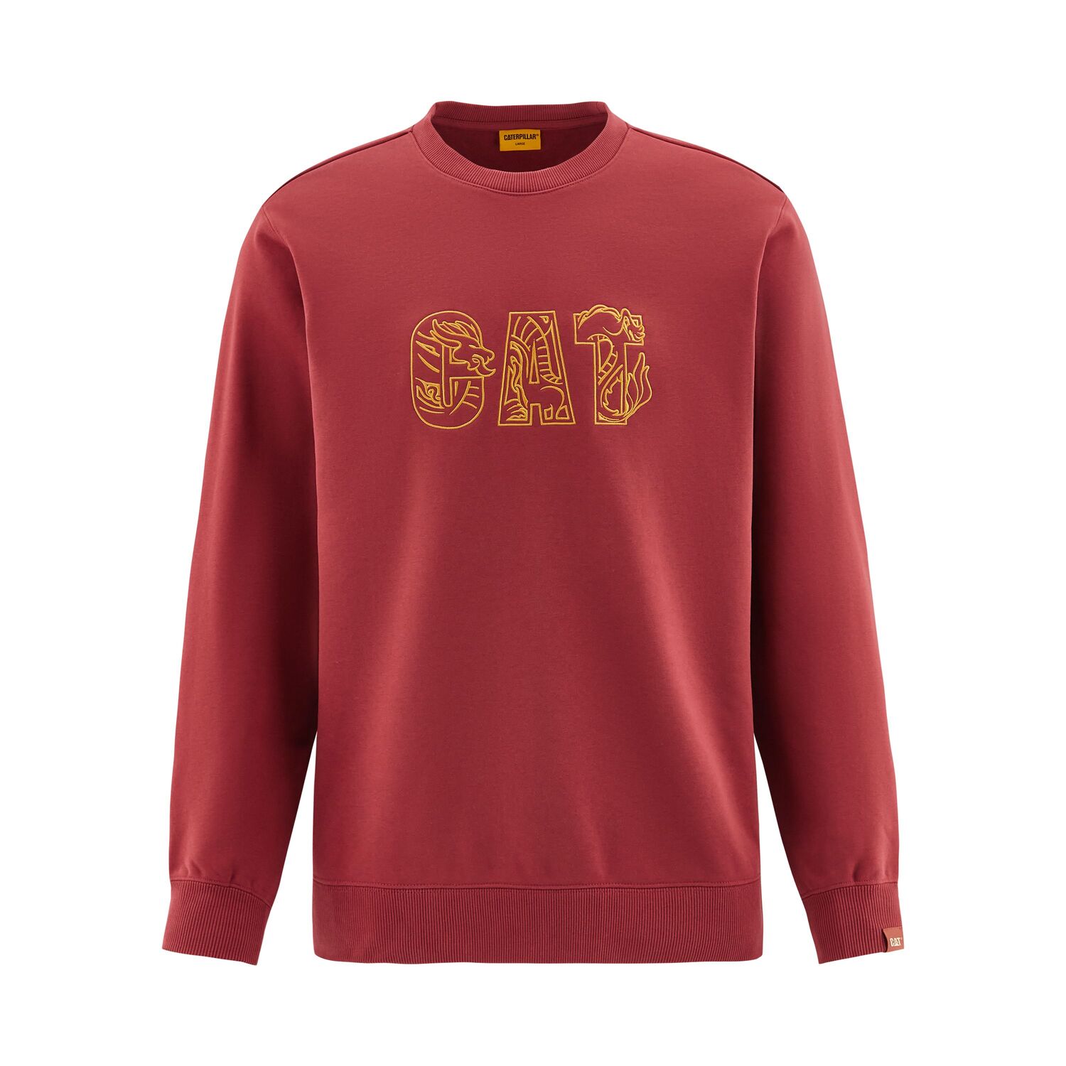 Толстовка мужская тёмно-красная CAT
Толстовка мужская тёмно-красная CAT