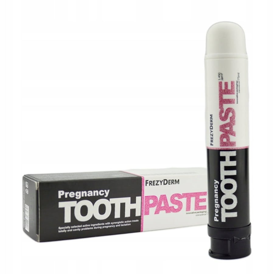 Зубная паста для беременных FREZYDERM Pregnancy 1450 ppm 75 мл
Зубная паста для беременных FREZYDERM Pregnancy 1450 ppm 75 мл