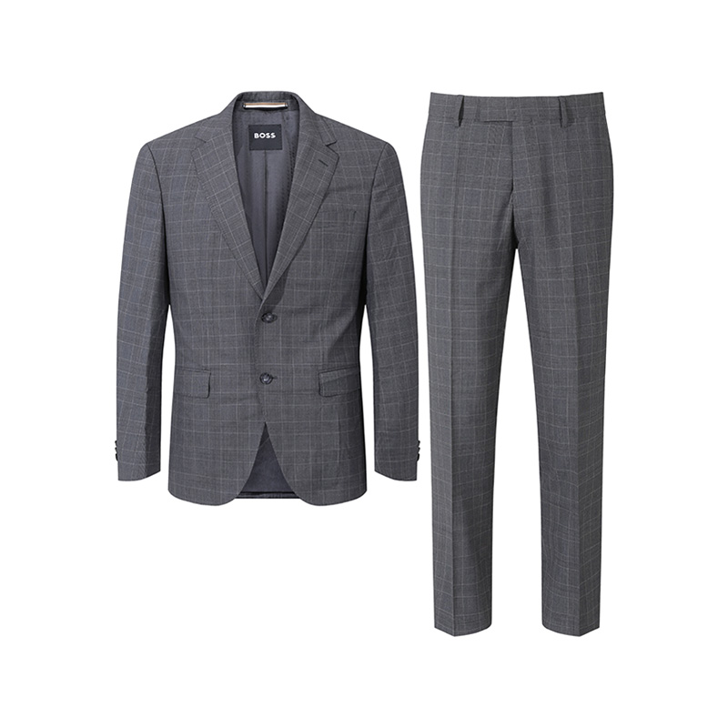 HUGO BOSS Серый деловой костюм для мужчин
HUGO BOSS Серый деловой костюм для мужчин