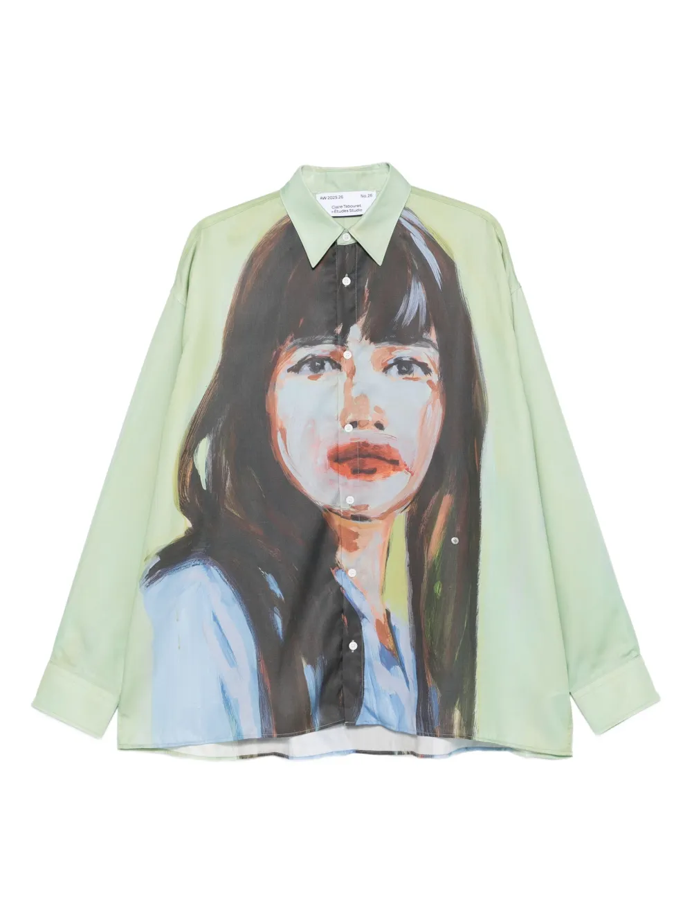 Рубашка Claire с принтом Études Studio, зеленый
Рубашка Claire с принтом Études Studio, зеленый