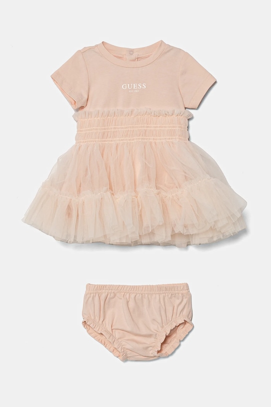 Платье для малышей Guess, бежевый
Платье для малышей Guess, бежевый