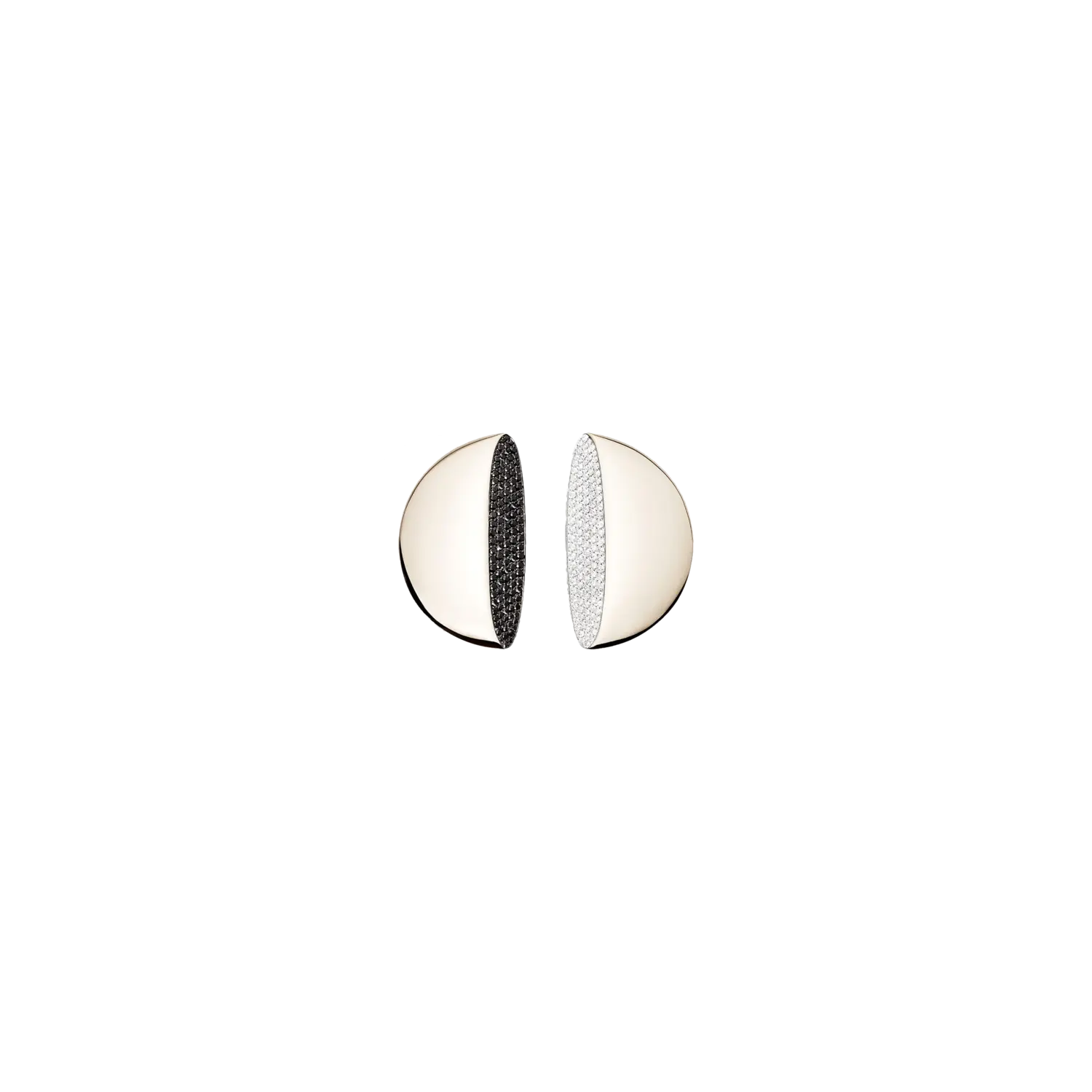 Серьги Vhernier Eclipse миди из белого золота с белыми и черными бриллиантами
Серьги Vhernier Eclipse миди из белого золота с белыми и черными бриллиантами
