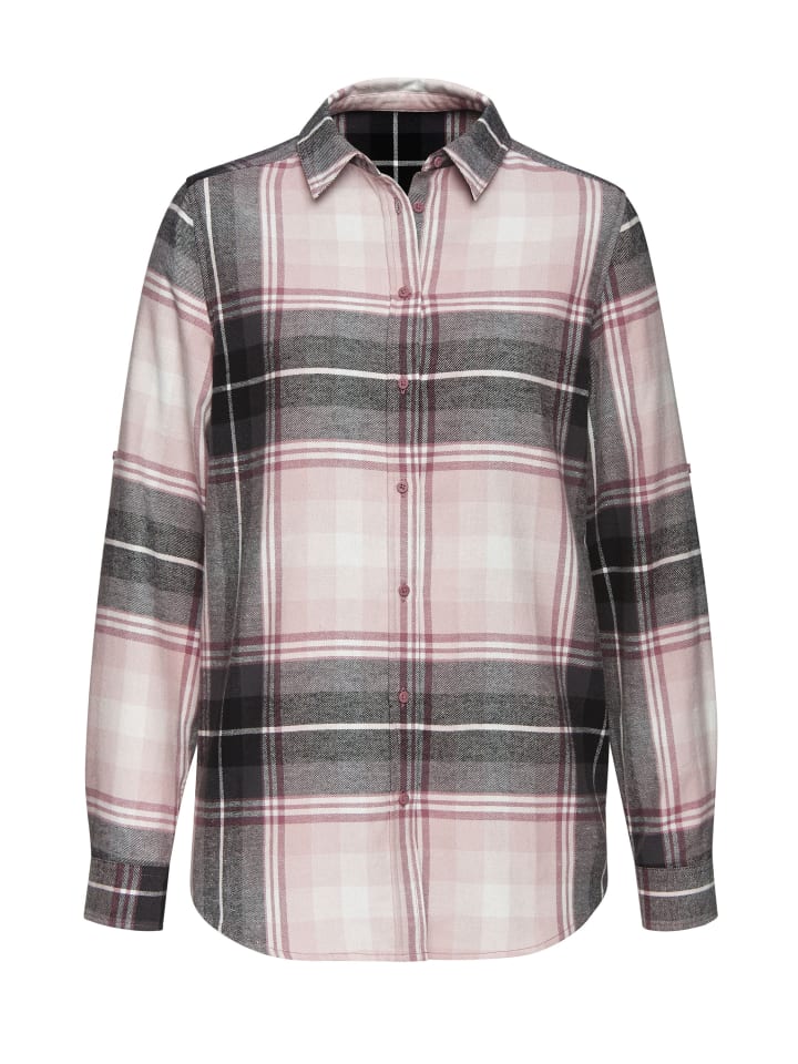 Розово-черная клетчатая блузка-рубашка Buffalo
Розово-черная клетчатая блузка-рубашка Buffalo