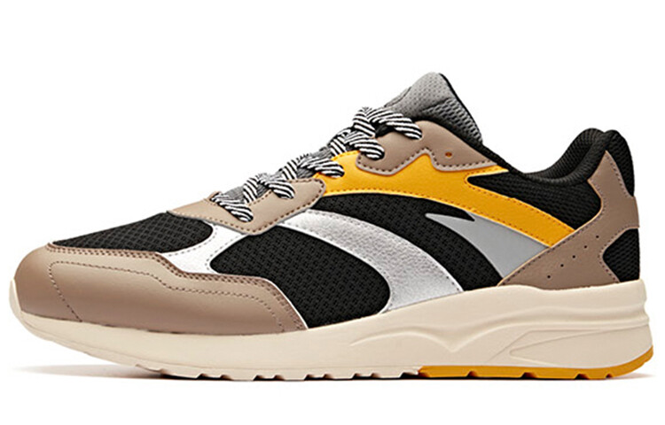 Кроссовки мужские с низким верхом, черные/коричневые/желтые/серебристые Anta
Кроссовки мужские с низким верхом, черные/коричневые/желтые/серебристые Anta