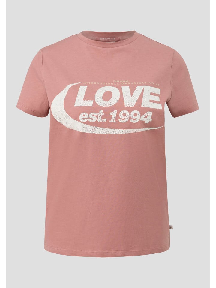 Футболка QS, розовый 
Футболка QS, розовый