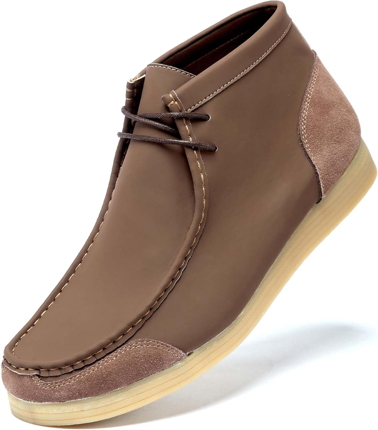 Мужские премиальные высокие кроссовки из натуральной кожи, повседневная обувь для бизнеса, формальная обувь, противоскользящие, износостойкие, мягкие и удобные, подходят для любых случаев Vtiao, коричневый
Мужские премиальные высокие кроссовки из натуральной кожи, повседневная обувь для бизнеса, формальная обувь, противоскользящие, износостойкие, мягкие и удобные, подходят для любых случаев Vtiao, коричневый