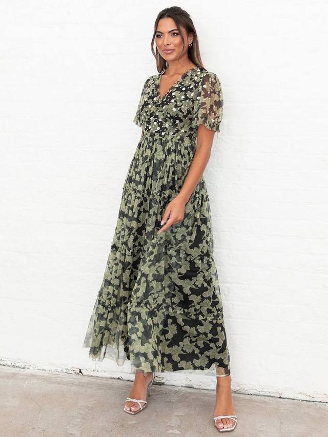 Флоральное платье макси с пайетками Anaya With Love, Black
Флоральное платье макси с пайетками Anaya With Love, Black