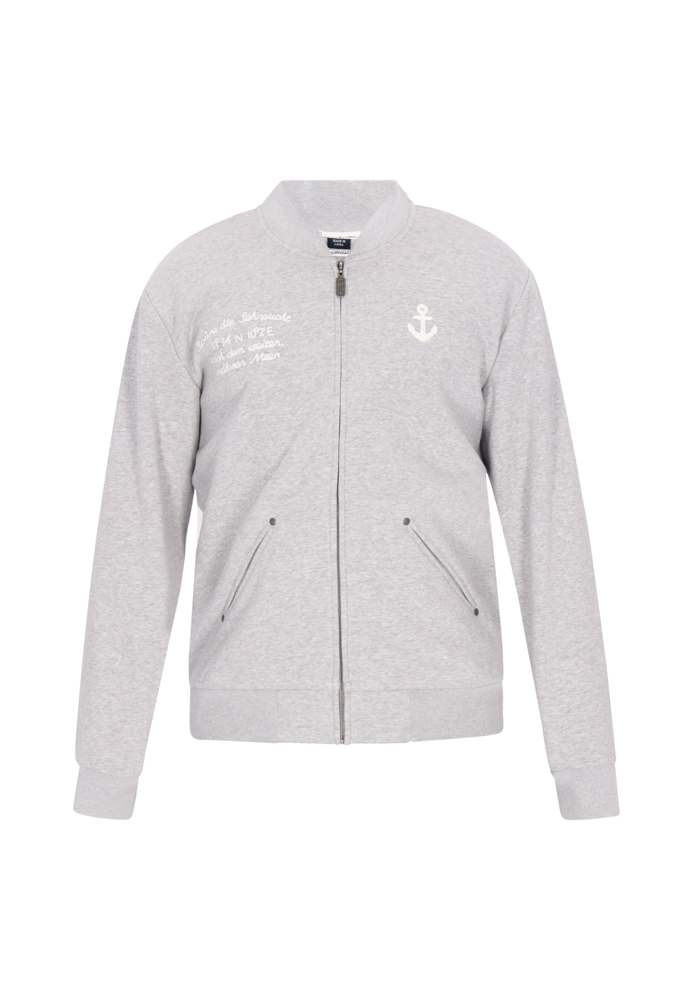 DreiMaster Vintage Худи на молнии в светло-сером цвете
DreiMaster Vintage Худи на молнии в светло-сером цвете