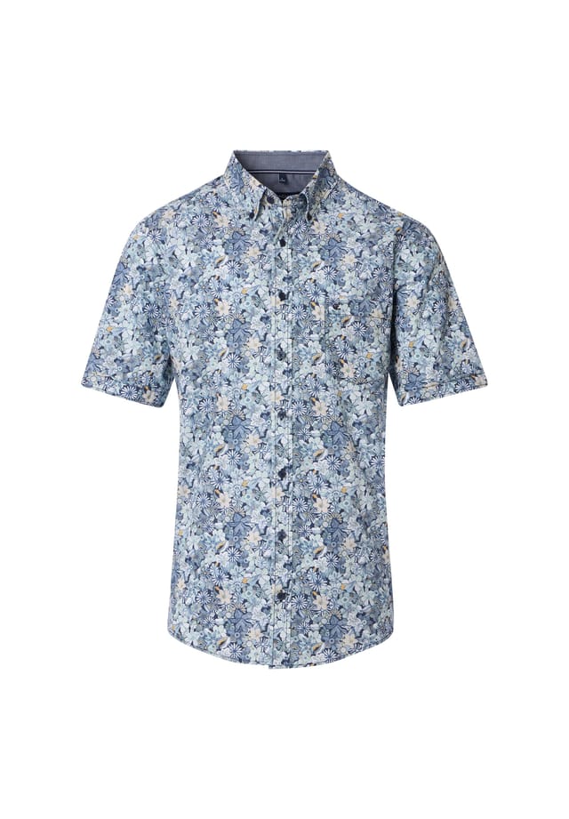 Повседневная рубашка с коротким рукавом и принтом повседневный крой Casamoda, зеленый
Повседневная рубашка с коротким рукавом и принтом повседневный крой Casamoda, зеленый