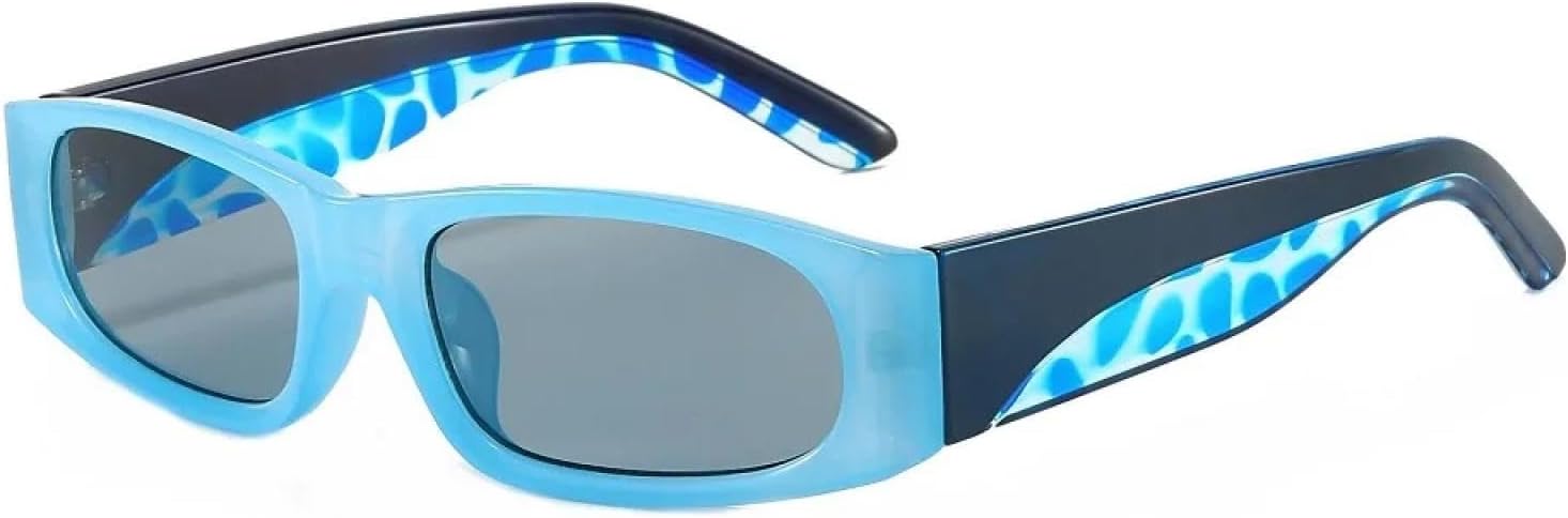 Маленькие прямоугольные солнцезащитные очки для мужчин и женщин, роскошные дорожные солнцезащитные очки в винтажном стиле с защитой от УФ-излучения UV400 TKKTLLT, Blue
Маленькие прямоугольные солнцезащитные очки для мужчин и женщин, роскошные дорожные солнцезащитные очки в винтажном стиле с защитой от УФ-излучения UV400 TKKTLLT, Blue