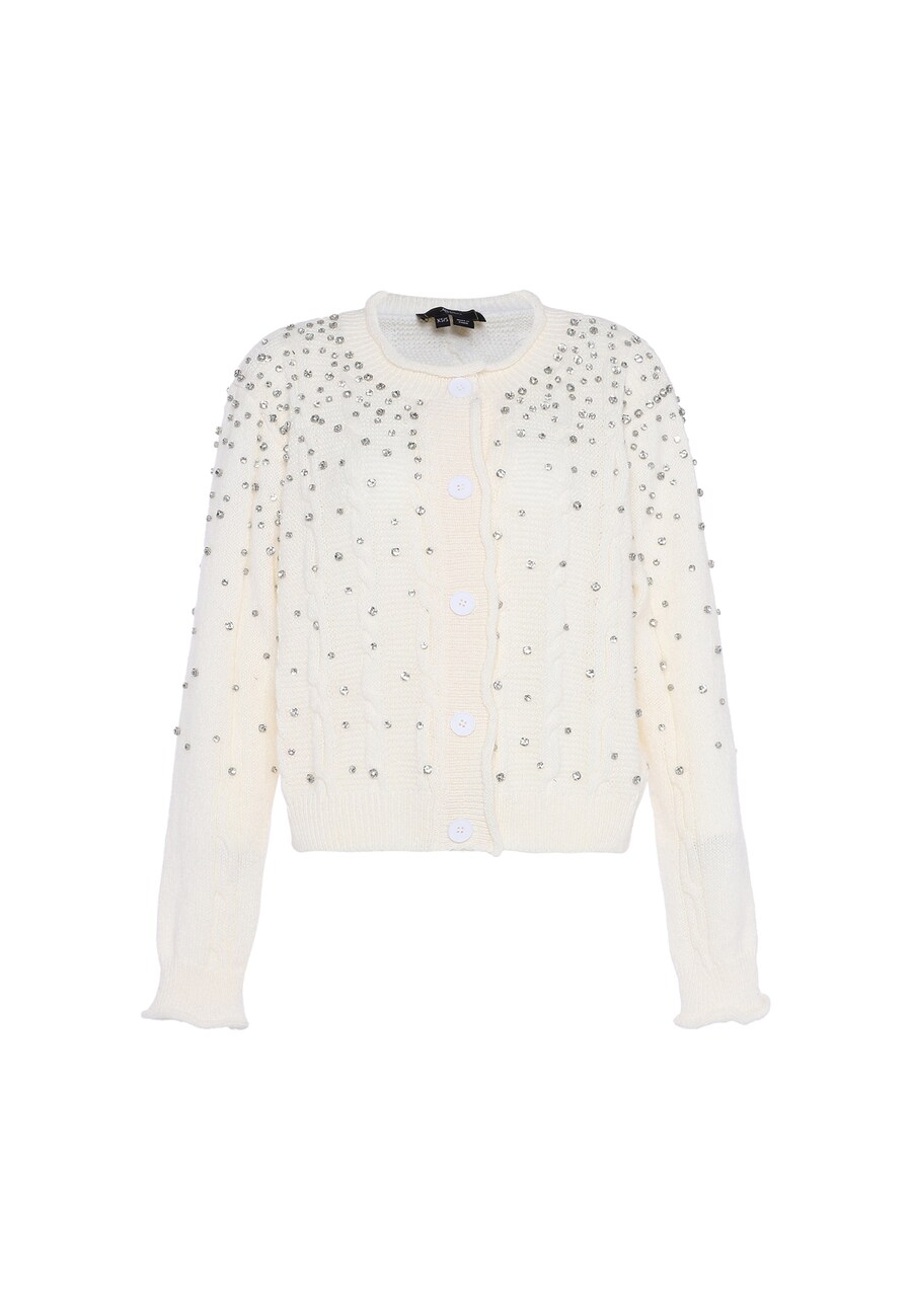 Вязаный кардиган faina, белый
Вязаный кардиган faina, белый