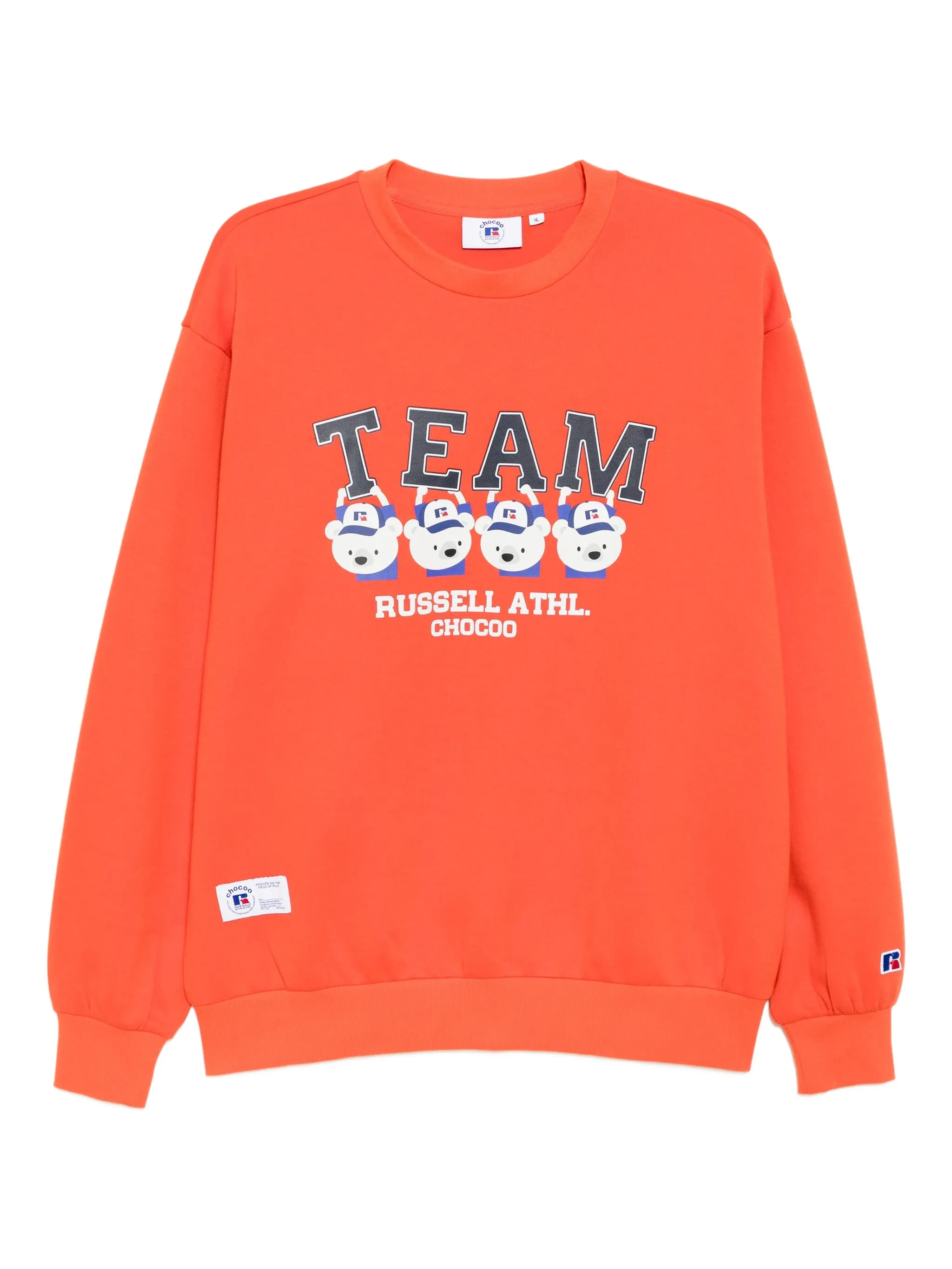 Толстовка с графичным узором Chocoolate, оранжевый
Толстовка с графичным узором Chocoolate, оранжевый