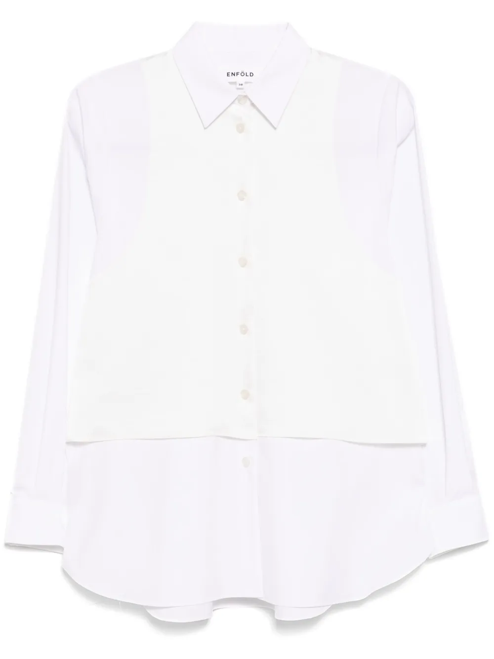 Рубашка со вставками Enföld, белый
Рубашка со вставками Enföld, белый