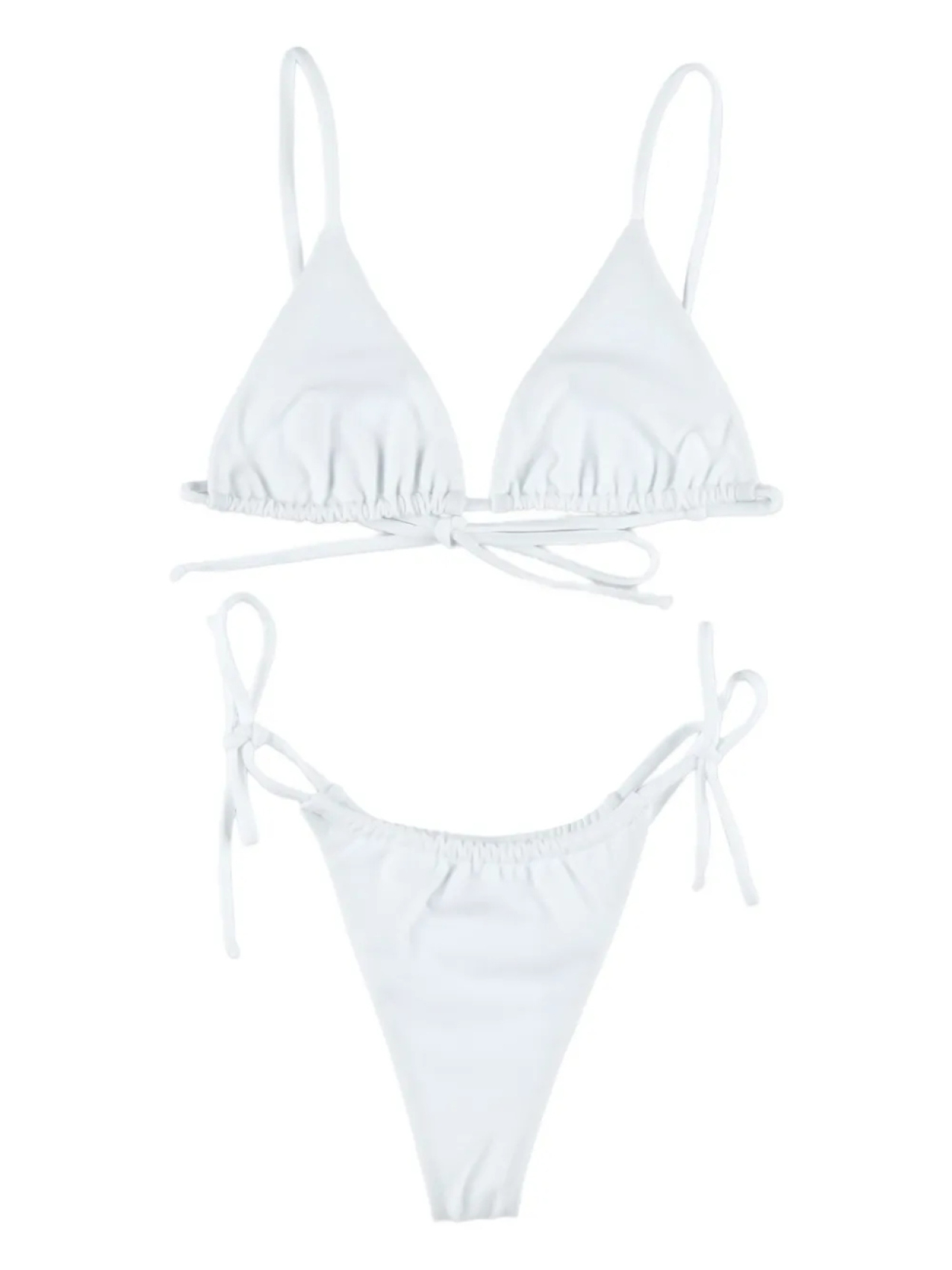 Бикини с треугольными чашечками Swim By Di, белый
Бикини с треугольными чашечками Swim By Di, белый
