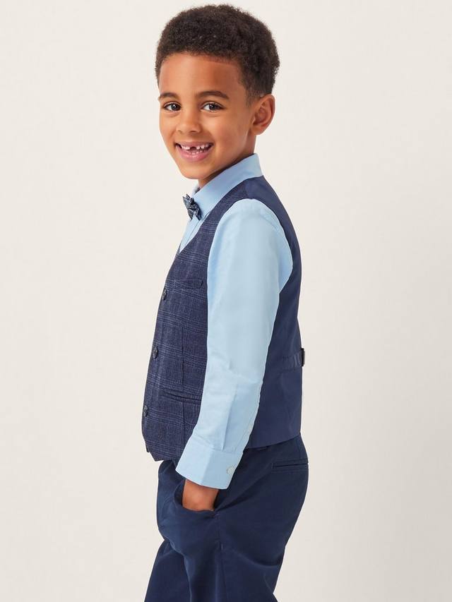 Детский комплект из 3 предметов: жилет и рубашка Monsoon, Navy
Детский комплект из 3 предметов: жилет и рубашка Monsoon, Navy