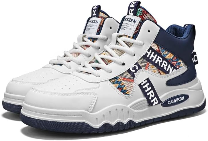 Высокие кеды, белые с ярким узором, шнуровка, спортивная обувь Generic
Высокие кеды, белые с ярким узором, шнуровка, спортивная обувь Generic