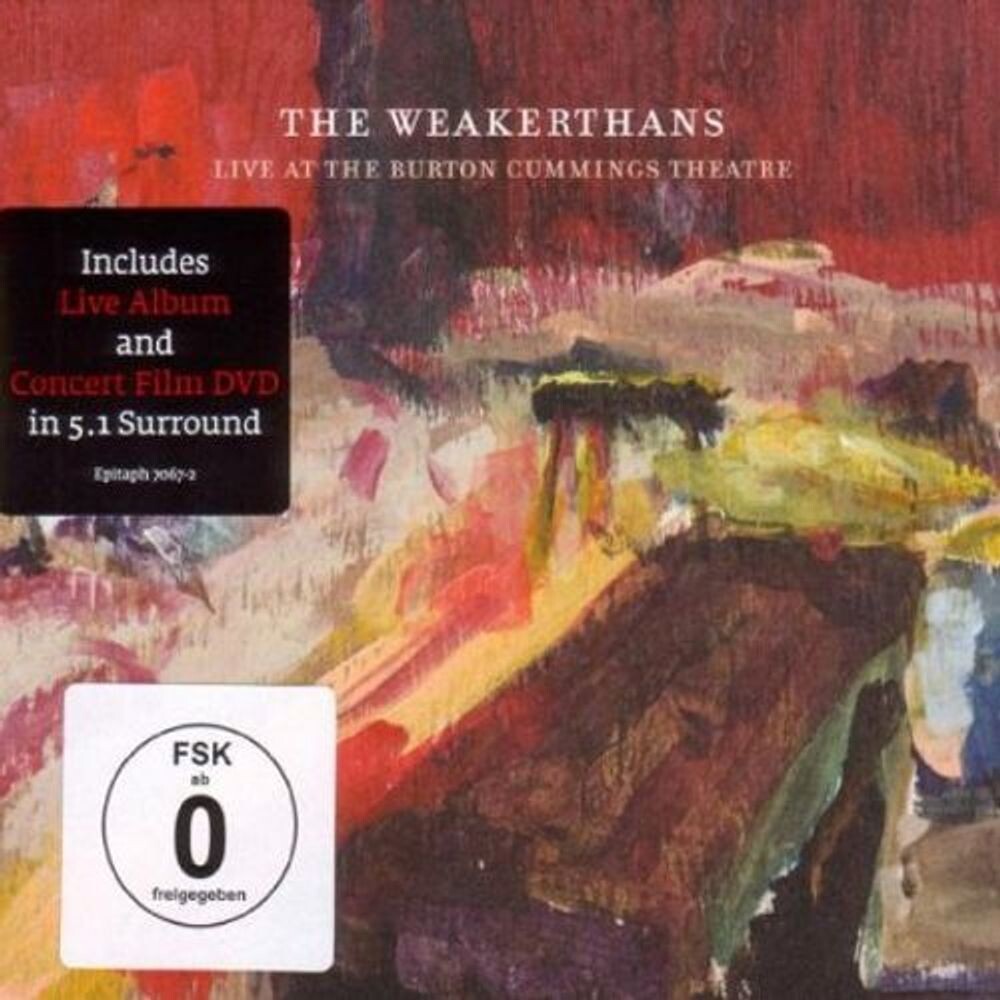 Виниловая пластинка LP Live At The Burton Cummings Th - The Weakerthans