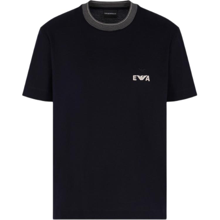 Футболка с вышитым логотипом EMPORIO ARMANI, синий
Футболка с вышитым логотипом EMPORIO ARMANI, синий