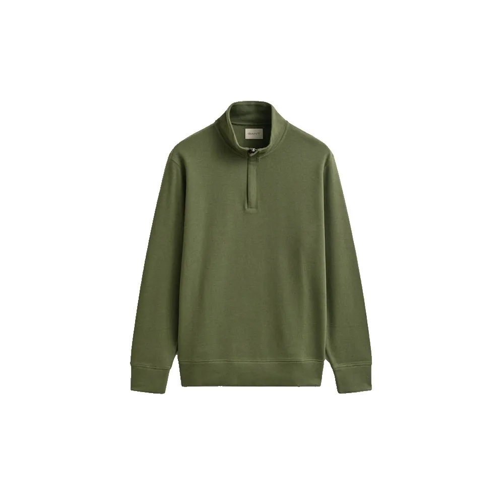 Толстовка Gant Light Sacker с половинной молнией, зеленый
Толстовка Gant Light Sacker с половинной молнией, зеленый