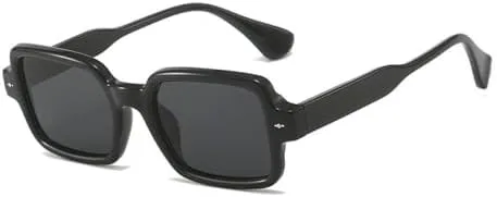 Маленькие квадратные солнцезащитные очки для мужчин и женщин, дорожные солнцезащитные очки в винтажном ретро-стиле с защитой от УФ-излучения UV400 MTZJH, Black
Маленькие квадратные солнцезащитные очки для мужчин и женщин, дорожные солнцезащитные очки в винтажном ретро-стиле с защитой от УФ-излучения UV400 MTZJH, Black