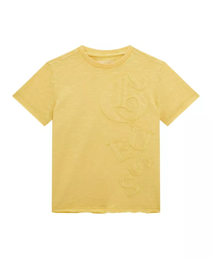 Футболка с коротким рукавом для мальчиков, окрашенная в готовом виде GUESS, желтый
Футболка с коротким рукавом для мальчиков, окрашенная в готовом виде GUESS, желтый