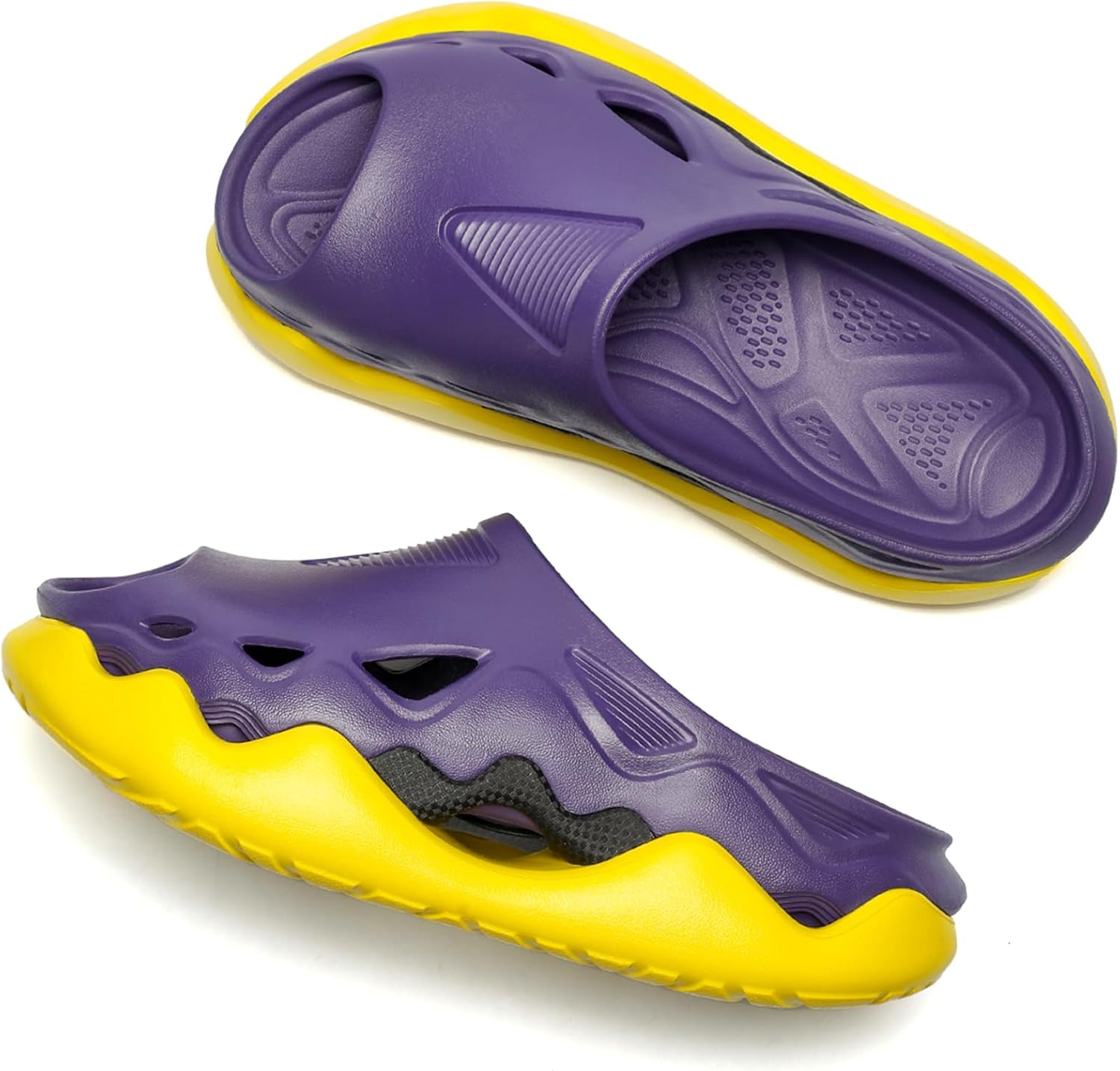 Унисекс спортивная мода: стильные слайды с массивной платформой, сандалии, мюли и сабо для мужчин - дышащие, с пустотелой структурой Ceroiress, желтый
Унисекс спортивная мода: стильные слайды с массивной платформой, сандалии, мюли и сабо для мужчин - дышащие, с пустотелой структурой Ceroiress, желтый