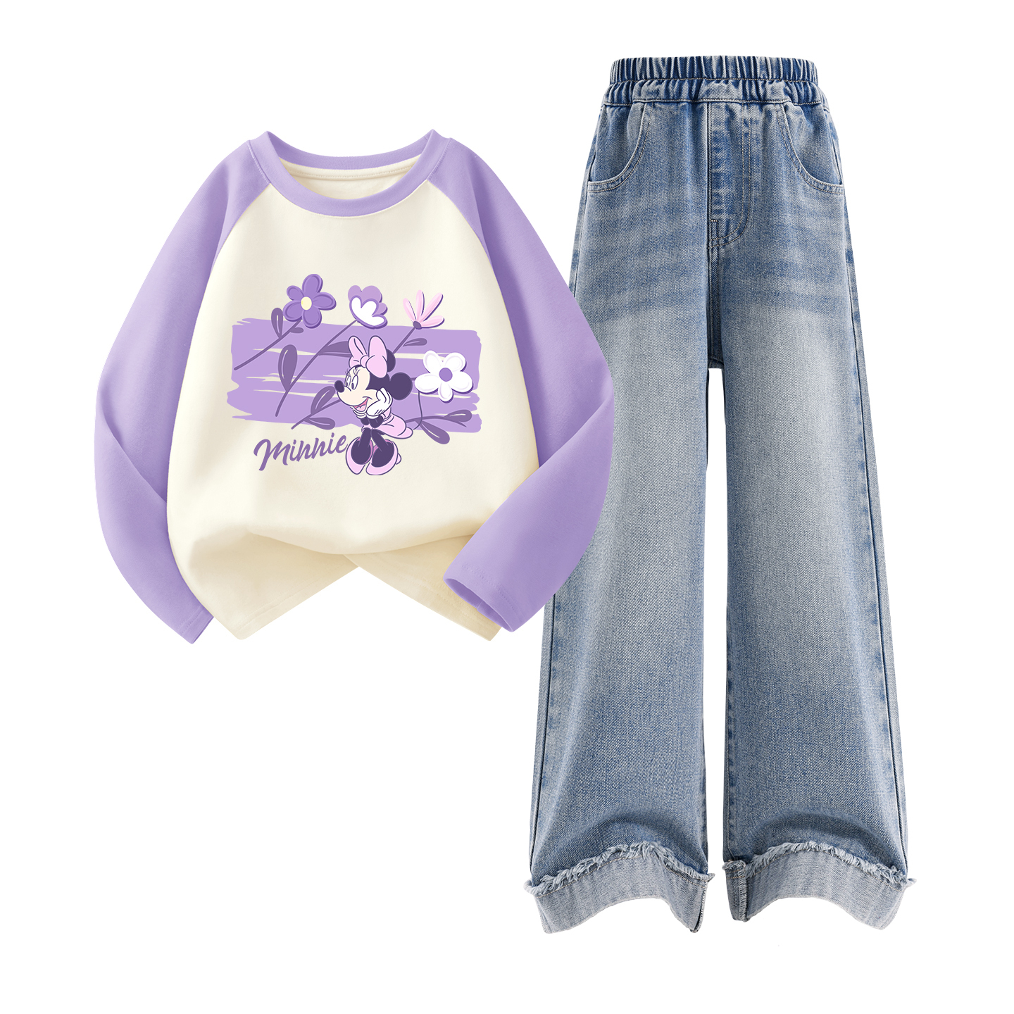 Детская повседневная спортивная одежда Disney, светло-голубой
Детская повседневная спортивная одежда Disney, светло-голубой