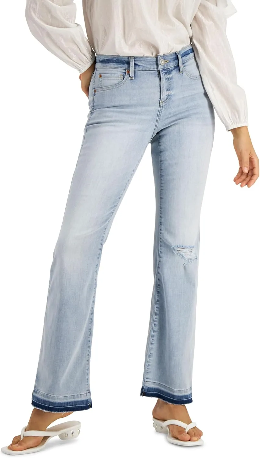 International Concepts Mid Rise Flare Jeans
International Concepts Mid Rise Flare Jeans